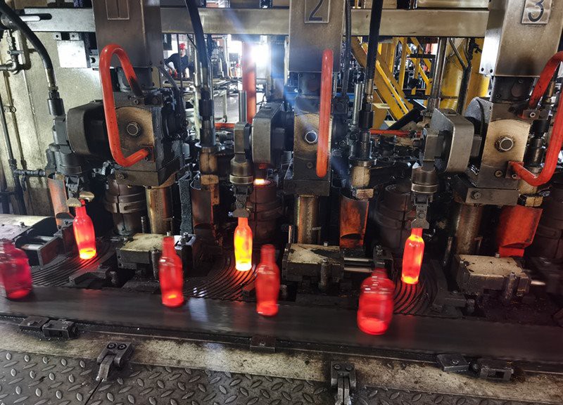 amber glass furnance