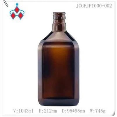 Kahverengi Cam Bira Şişesi