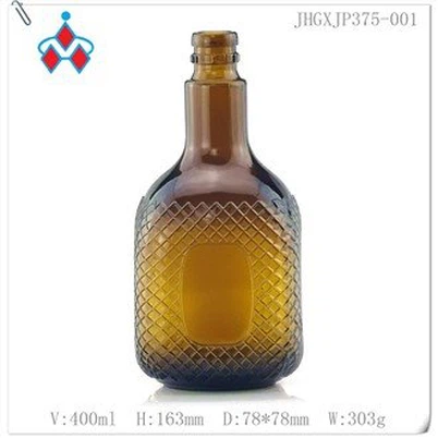 Cam Likör Kahverengi Şişe