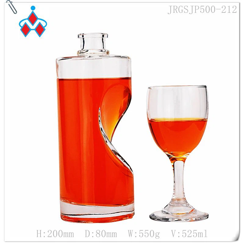 Unique Glass Shaped Bottles made in China