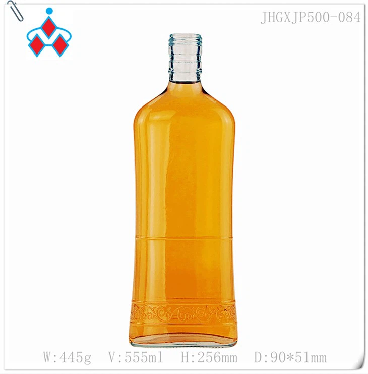 Cam Cin Şişesi 500ml